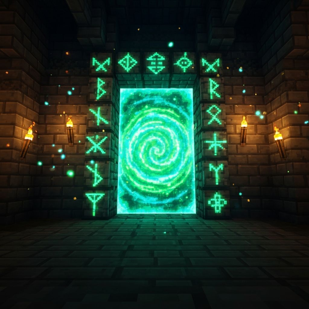 WorldCraft Dimensions magic portal